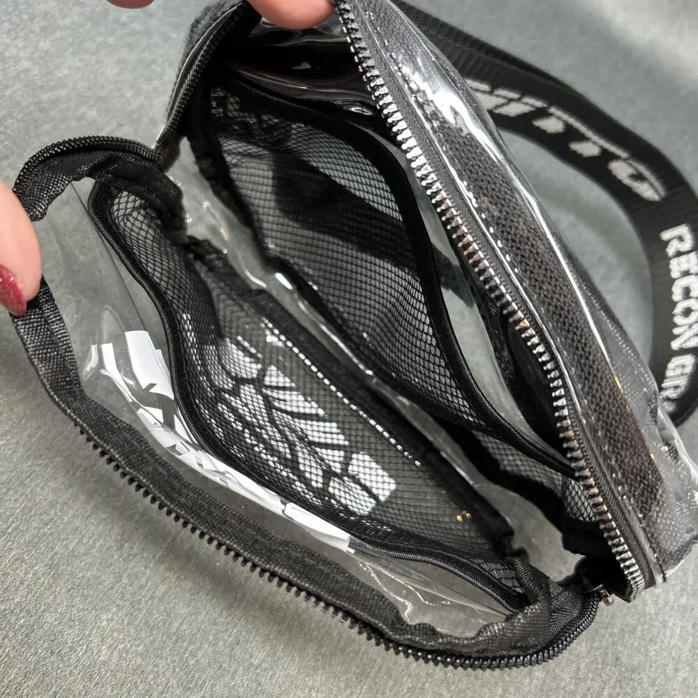 Nitto Recon Grappler AT Clear Hip Sack Fanny Pack Adjustable Belt Stadium Bag